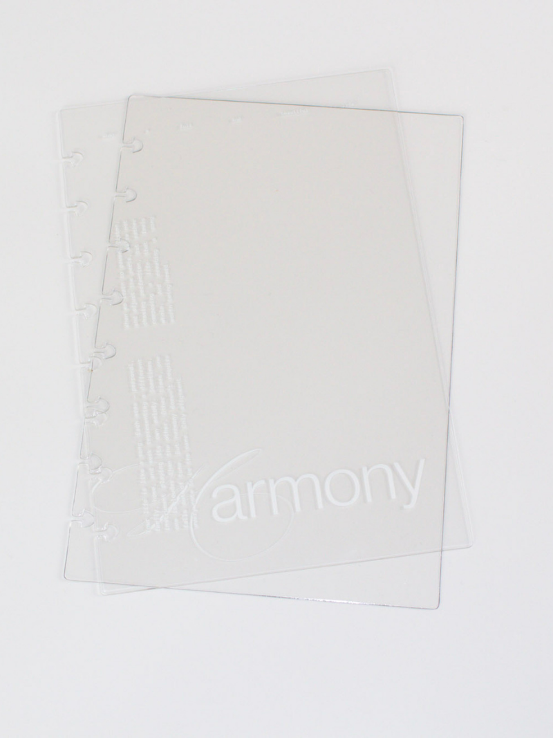 Harmony Clear Discbound Cover Set
