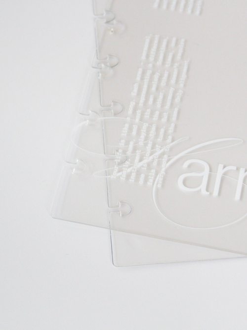 Harmony Clear Discbound Cover Set