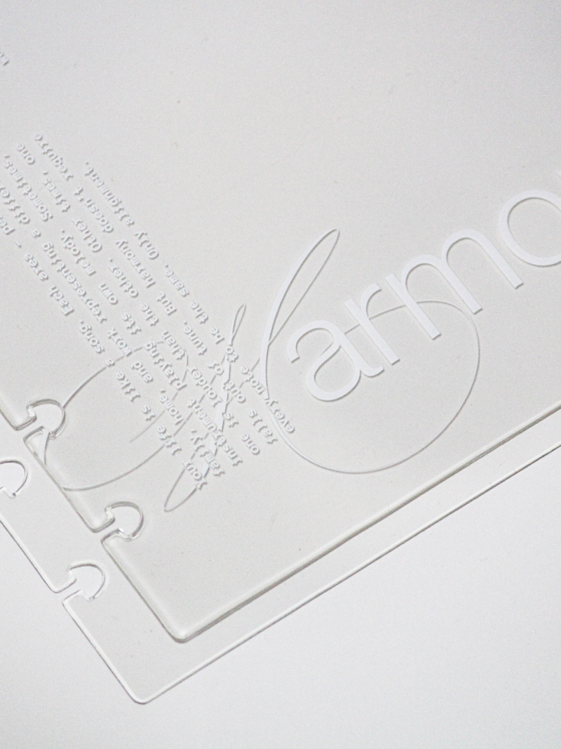 Harmony Clear Discbound Cover Set