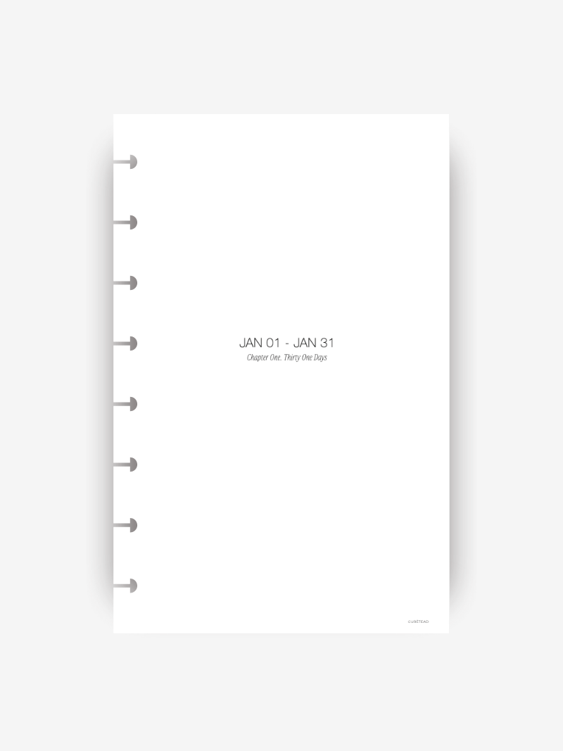 2026 Daily Planner Inserts  |  Deluxe