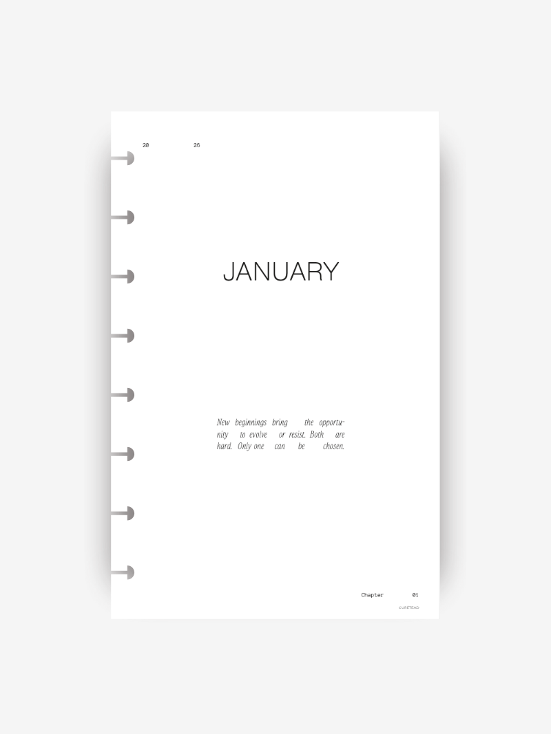 2026 Monthly Planner Insert   |  Deluxe